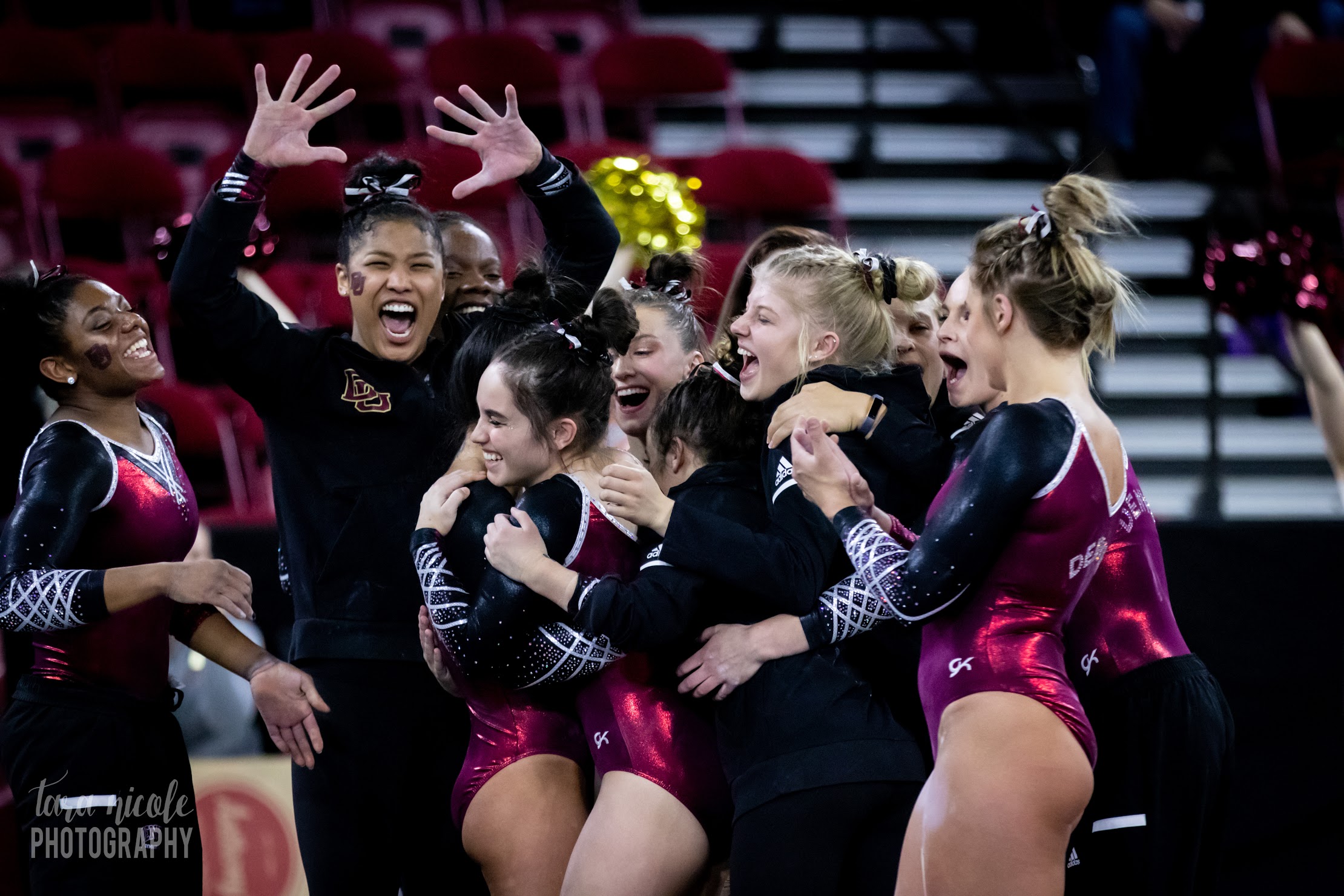 PHOTO ESSAY: Maddie Karr Helps Denver to New School Records on Bars ...