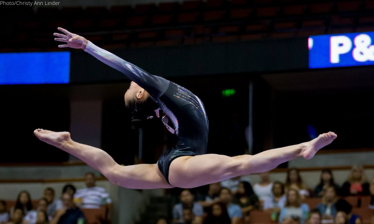 Back Handspring On Beam