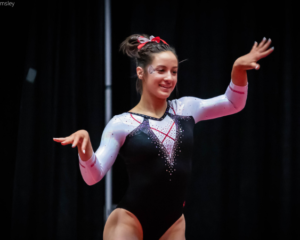 Sandra Elsadek Ball State floor