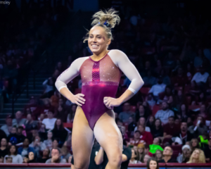 Olivia Trautman Oklahoma floor