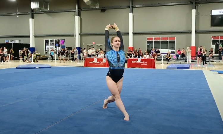 Level 1 Gymnastics Floor Routine 2020 3440