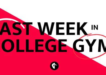 Last Week in College Gym graphic for social