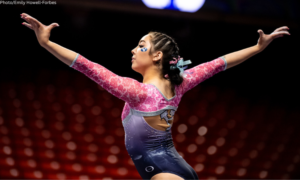 BYU gymnast Mina Margraf