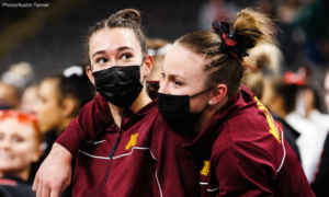 Ona Loper and Lexy Ramler Minnesota wearing masks