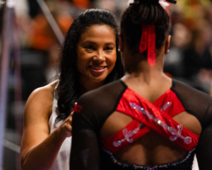 Rutgers head coach Umme Salim-Beasley