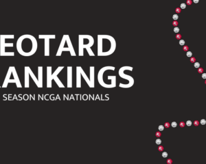 Leotard Rankings 2025 NCGA Nationals graphic