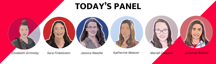 Today's Panel graphic showing editors' names along with their headshots