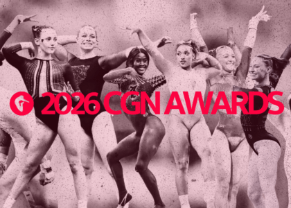 [2026 CGN Awards] against gray scale background of multiple of the award nominees.