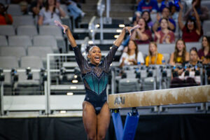 Nikki Smith beam salute
